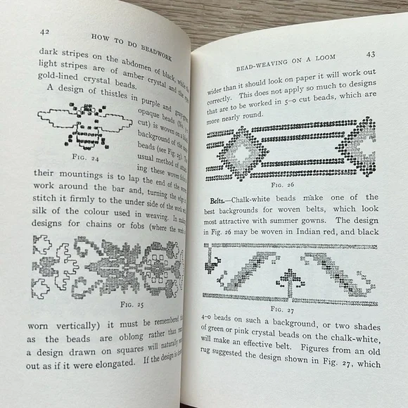 Vintage How To Do Bead Work by Mary White Softcover Reprint of 1904 Book - Picture 11 of 11
